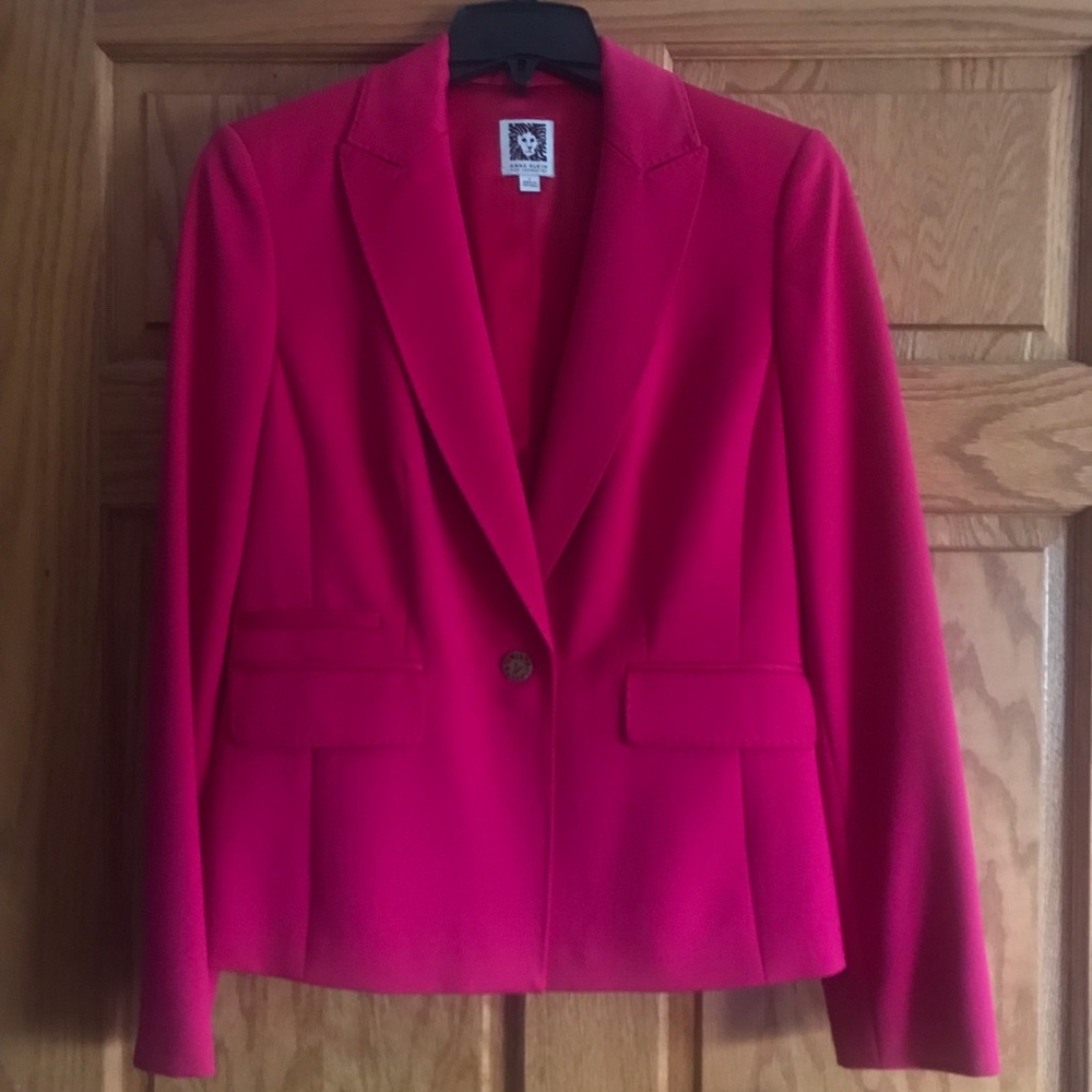 Pink blazer jacket